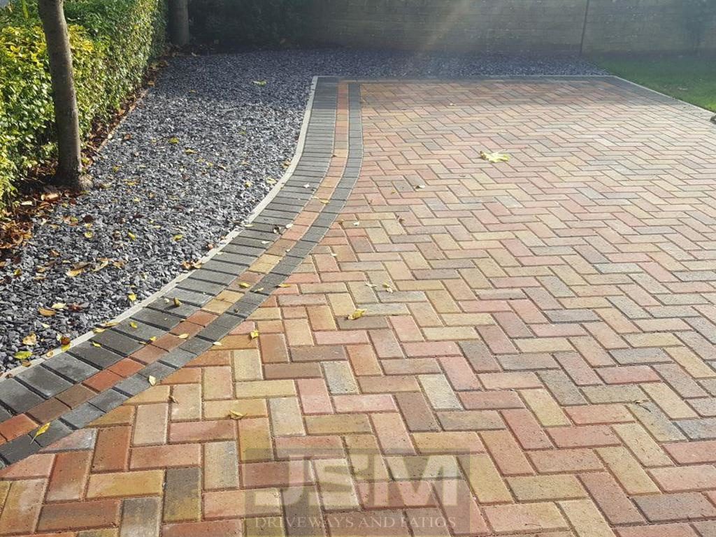 Block Paving in Cold Brayfield