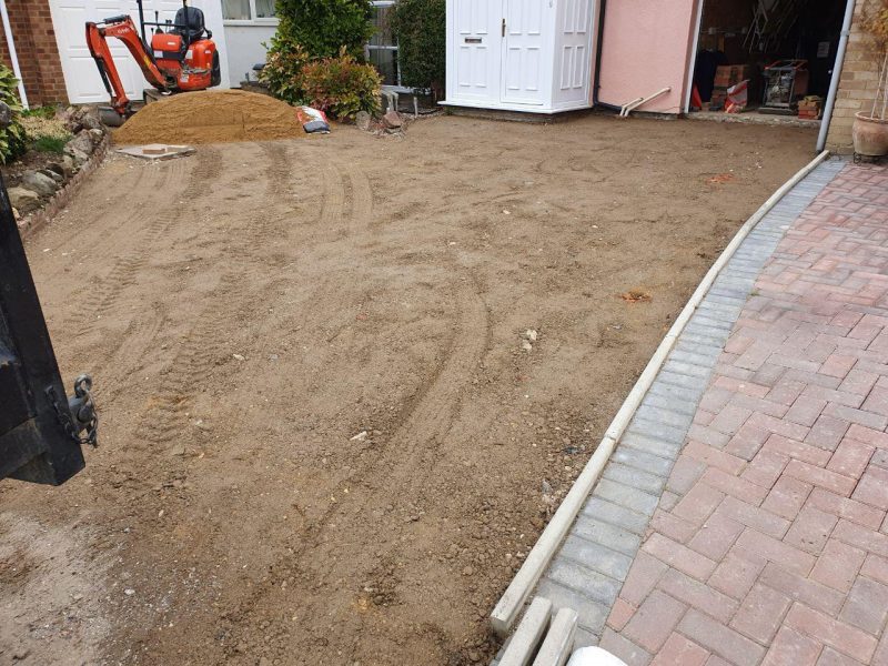 New Driveway Installation With Drainage in Milton Keynes