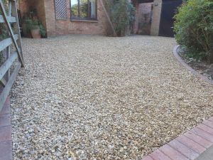 New Driveway With 20mm Cotswold Gravel in Milton Keynes