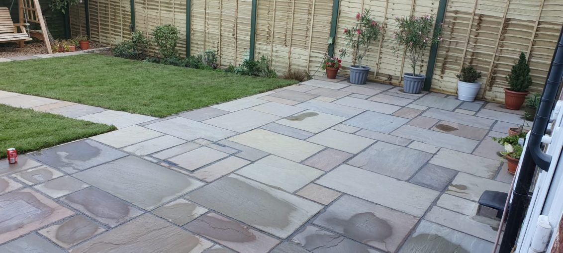 New Patio in Bletchley